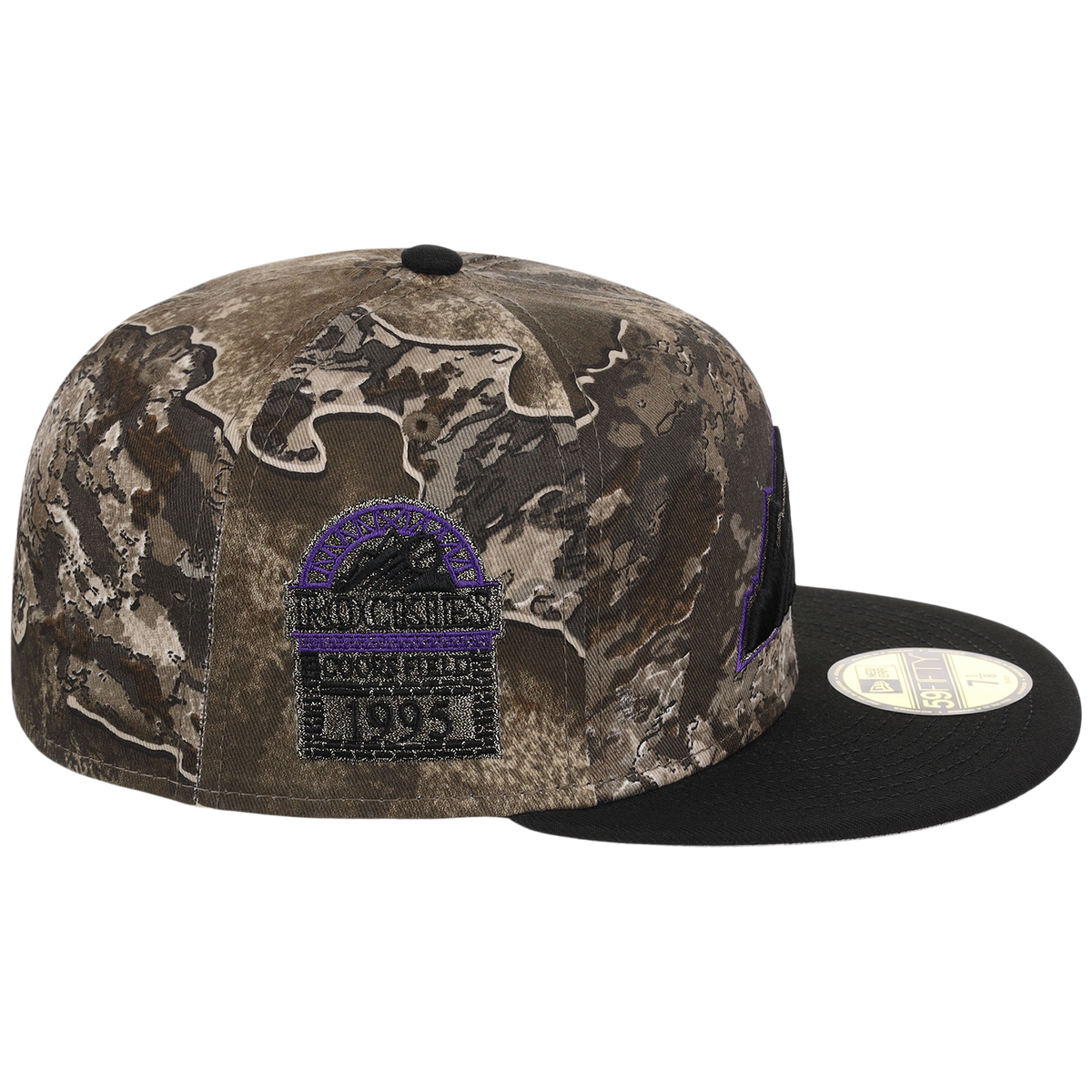 Colorado Rockies MLB Realtree Excape OTC Pop New Era 59FIFTY