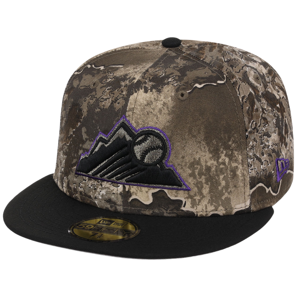 Colorado Rockies MLB Realtree Excape OTC Pop New Era 59FIFTY