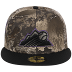 Colorado Rockies MLB Realtree Excape OTC Pop New Era 59FIFTY