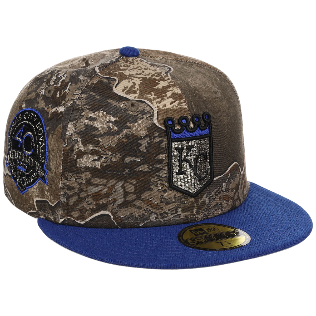 Kansas City Royals MLB Realtree Excape OTC Pop New Era 59FIFTY