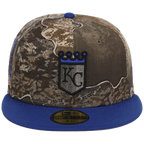 Kansas City Royals MLB Realtree Excape OTC Pop New Era 59FIFTY