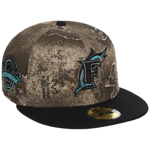 Florida Marlins MLB Realtree Excape OTC Pop New Era 59FIFTY