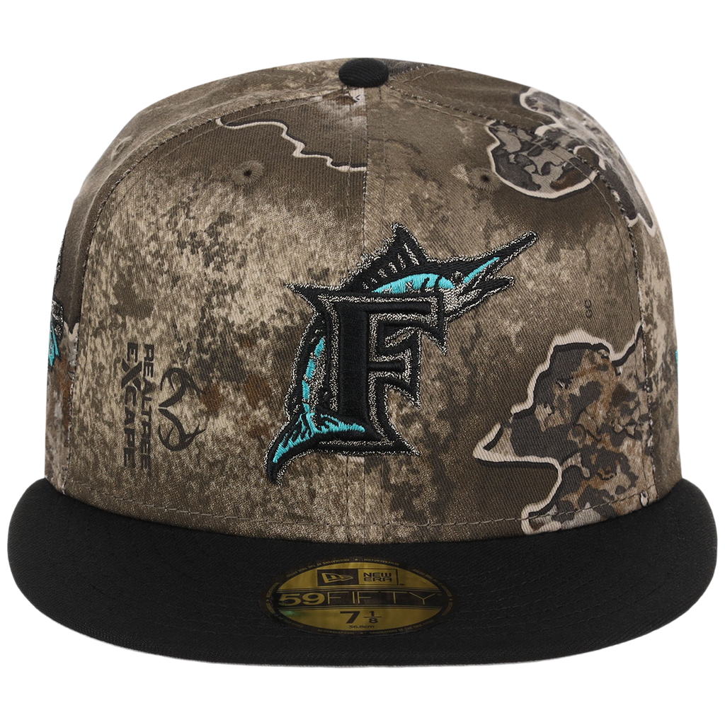 Florida Marlins MLB Realtree Excape OTC Pop New Era 59FIFTY
