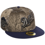 Milwaukee Brewers MLB Realtree Excape OTC Pop New Era 59FIFTY