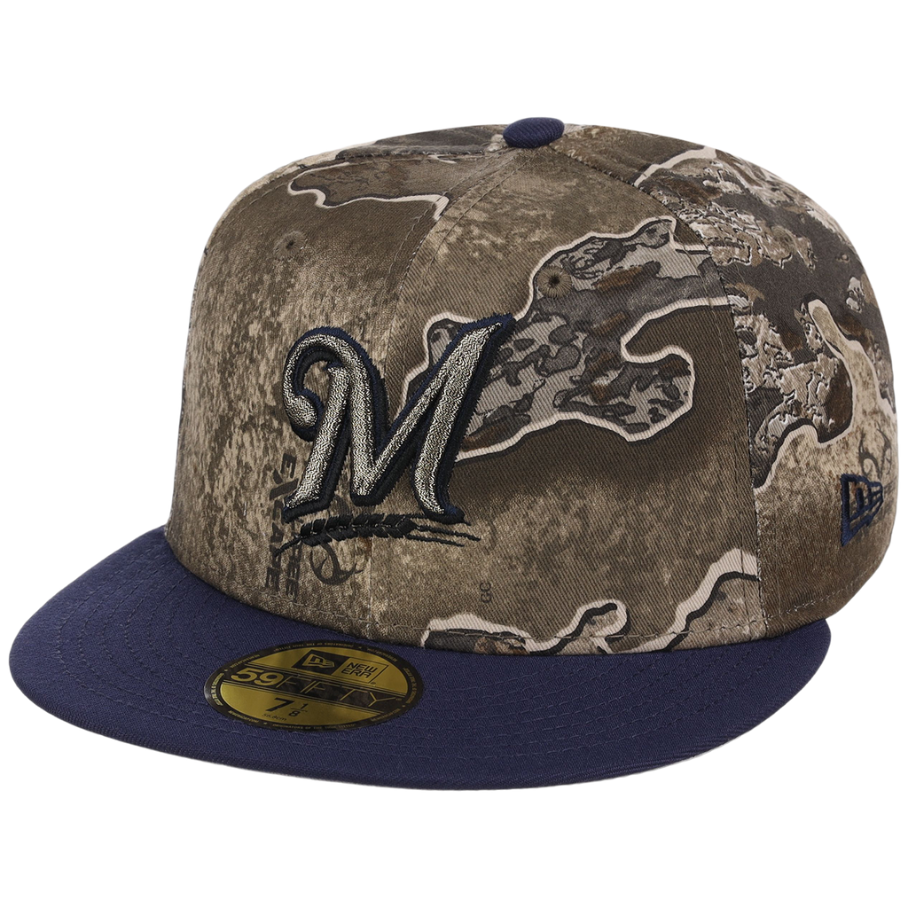 Milwaukee Brewers MLB Realtree Excape OTC Pop New Era 59FIFTY