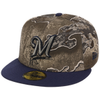 Milwaukee Brewers MLB Realtree Excape OTC Pop New Era 59FIFTY