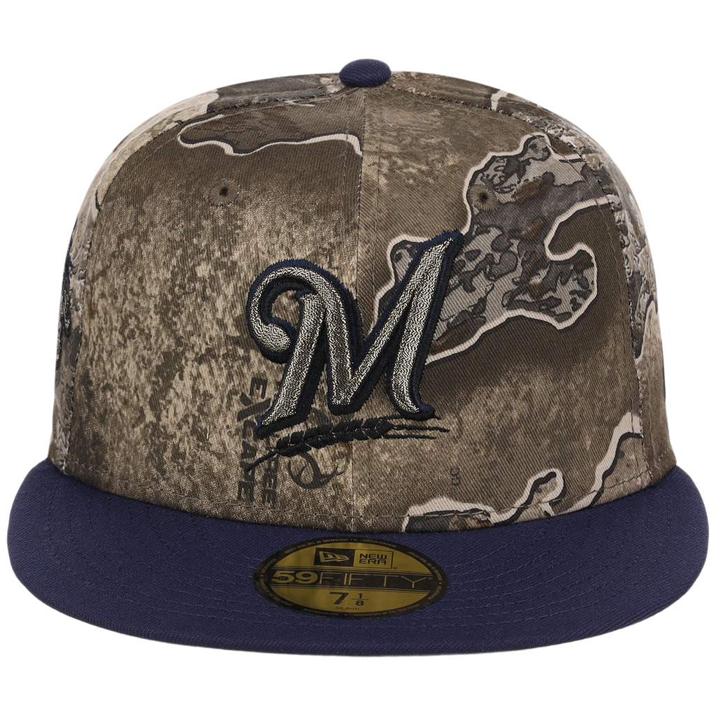 Milwaukee Brewers MLB Realtree Excape OTC Pop New Era 59FIFTY