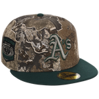 Oakland Athletics MLB Realtree Excape OTC Pop New Era 59FIFTY