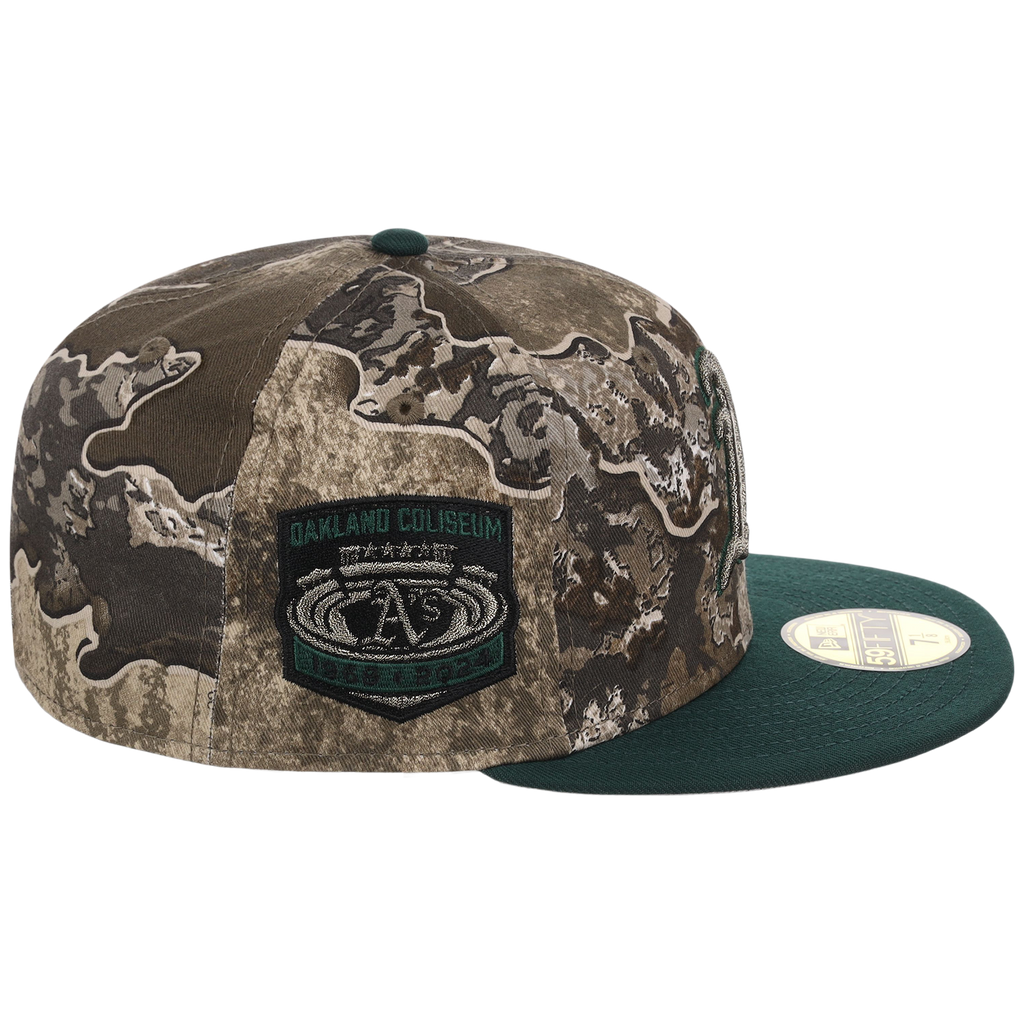 Oakland Athletics MLB Realtree Excape OTC Pop New Era 59FIFTY
