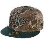 Oakland Athletics MLB Realtree Excape OTC Pop New Era 59FIFTY