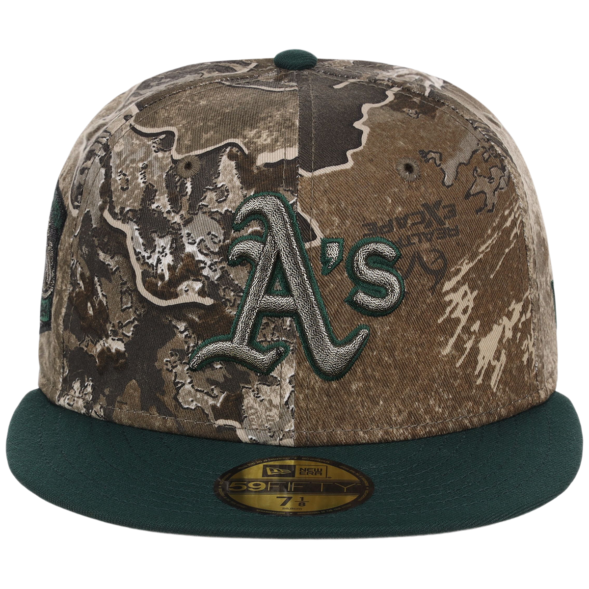 Oakland Athletics MLB Realtree Excape OTC Pop New Era 59FIFTY