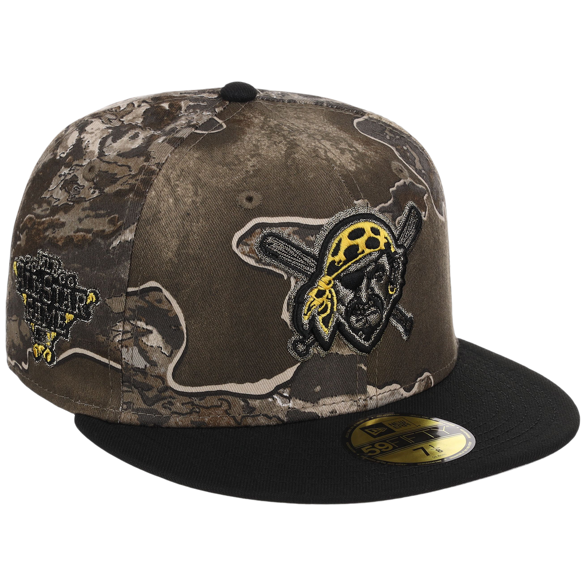 Pittsburgh Pirates MLB Realtree Excape OTC Pop New Era 59FIFTY