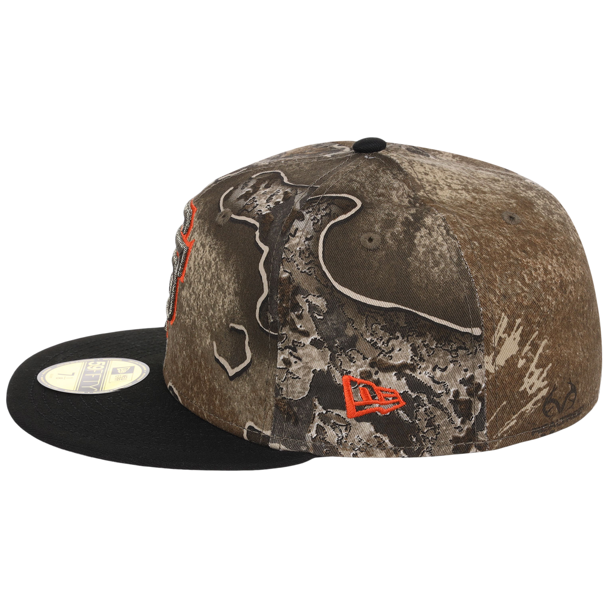San Francisco Giants MLB Realtree Excape OTC Pop New Era 59FIFTY