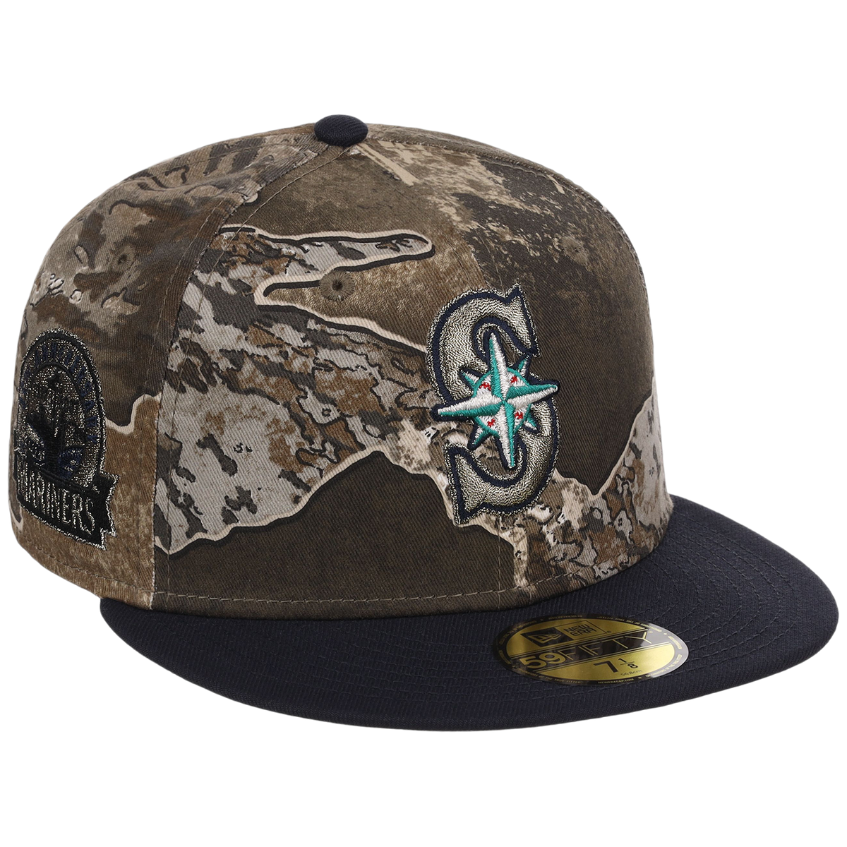 Seattle Mariners MLB Realtree Excape OTC Pop New Era 59FIFTY