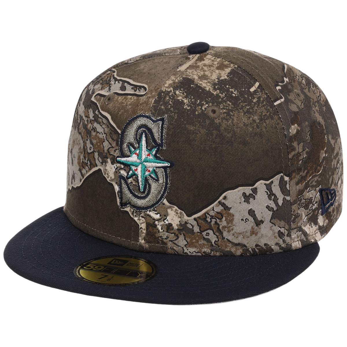 Seattle Mariners MLB Realtree Excape OTC Pop New Era 59FIFTY