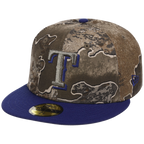 Texas Rangers MLB Realtree Excape OTC Pop New Era 59FIFTY