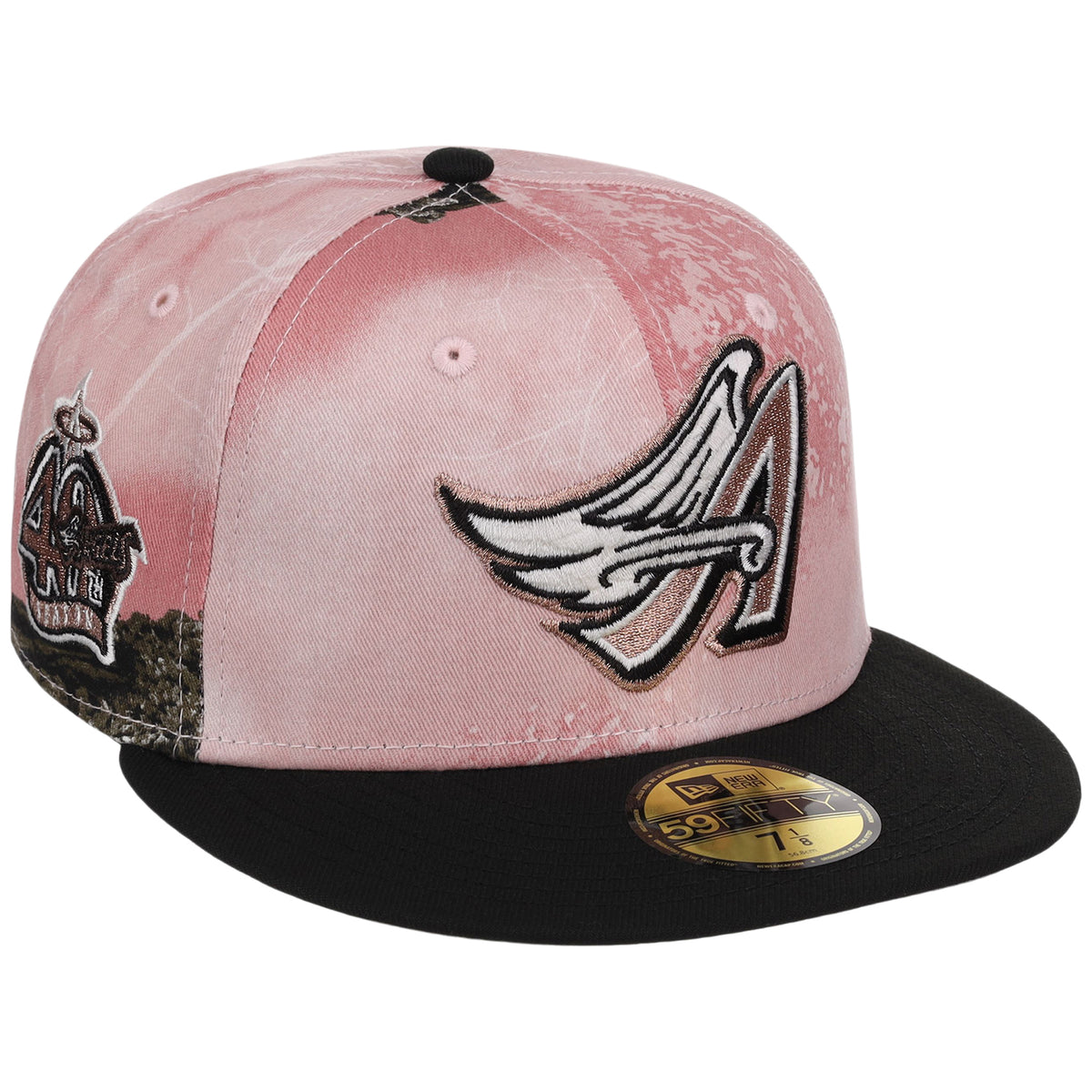 Anaheim Angels MLB Pink Realtree New Era 59FIFTY