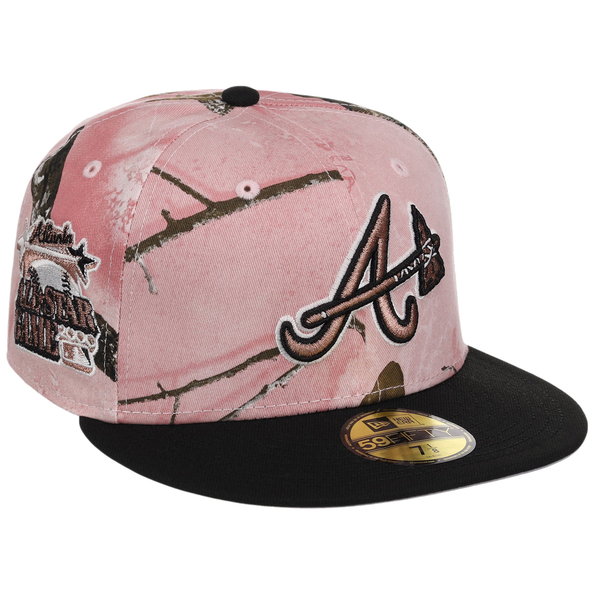 Atlanta Braves MLB Pink Realtree New Era 59FIFTY