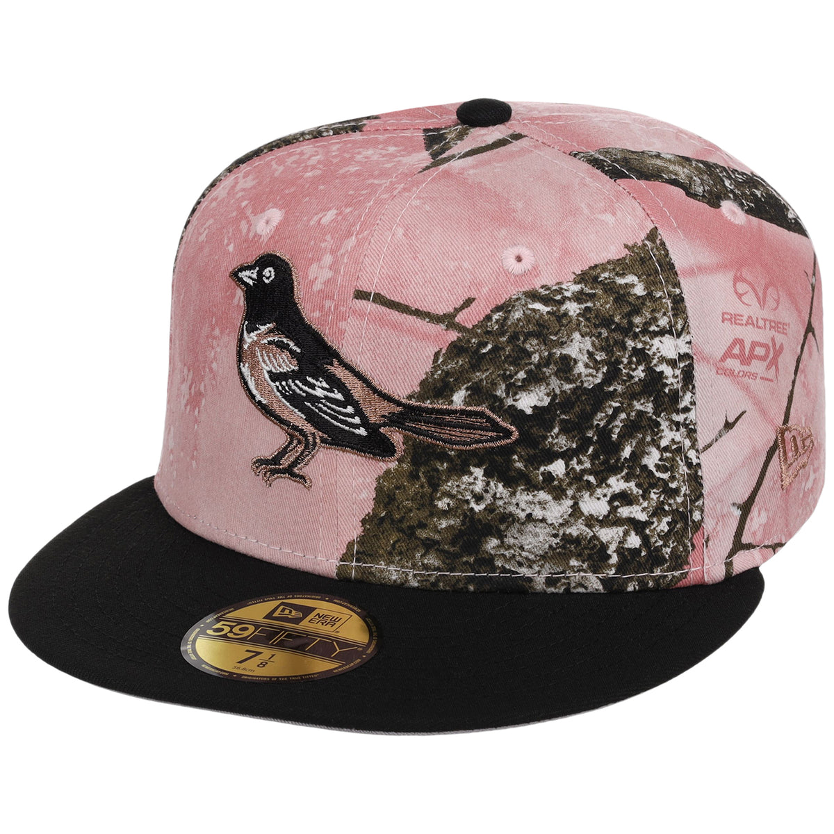 Baltimore Orioles MLB Pink Realtree New Era 59FIFTY