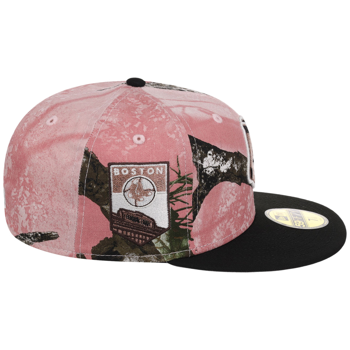Boston Red Sox MLB Pink Realtree New Era 59FIFTY