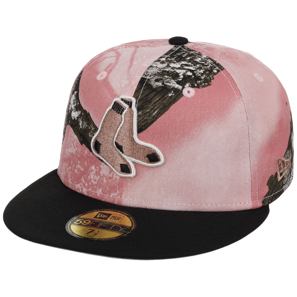 Boston Red Sox MLB Pink Realtree New Era 59FIFTY