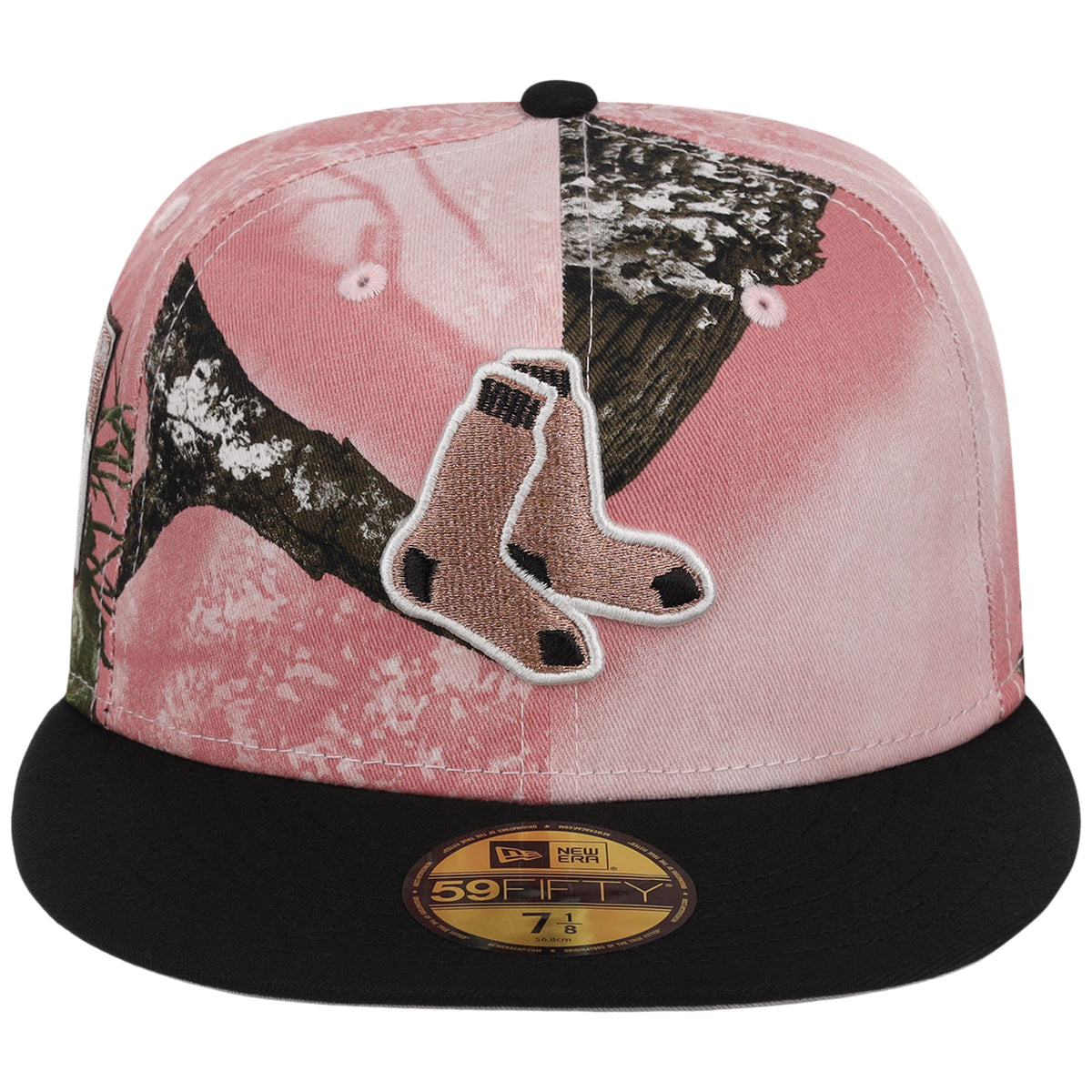 Boston Red Sox MLB Pink Realtree New Era 59FIFTY