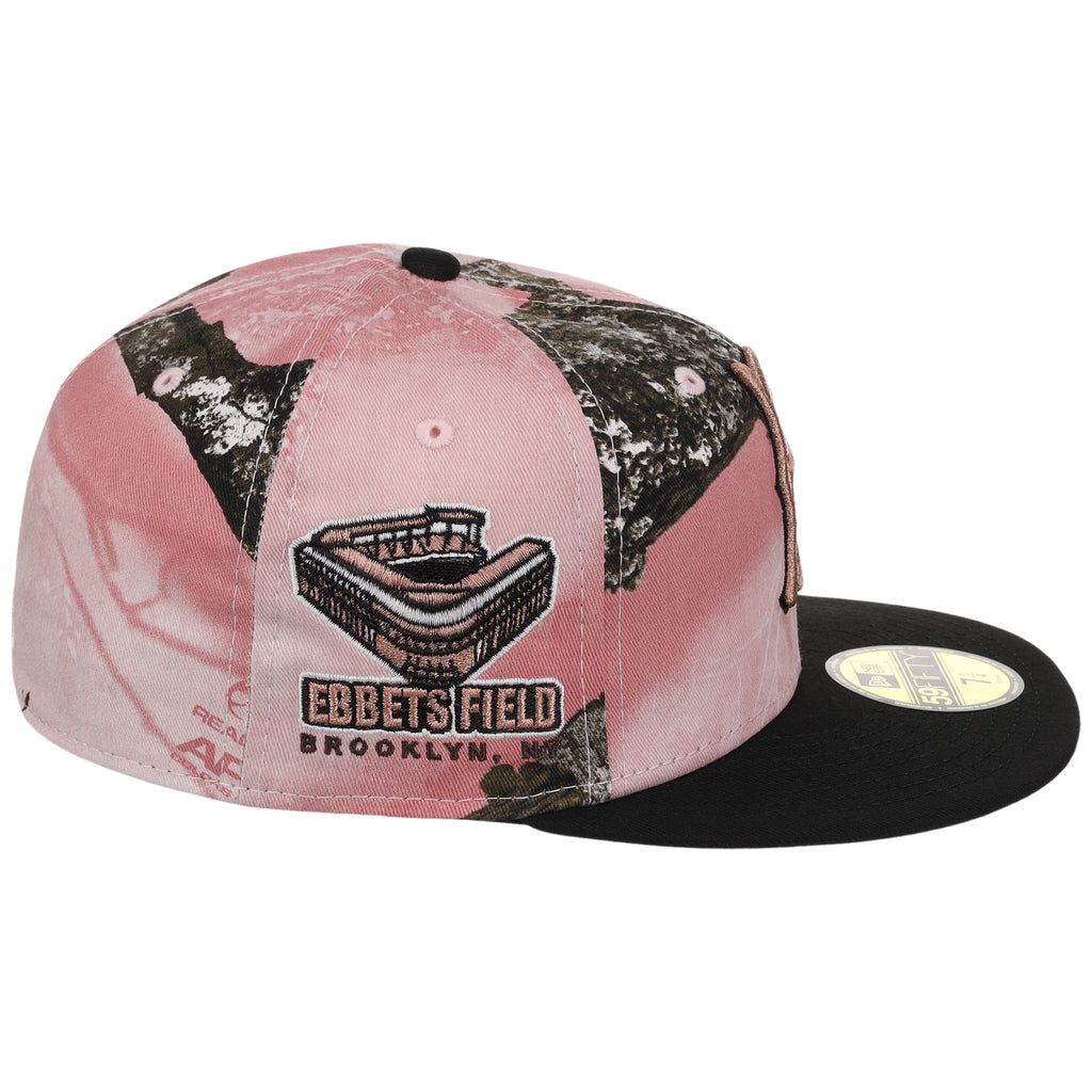 Brooklyn Dodgers MLB Pink Realtree New Era 59FIFTY