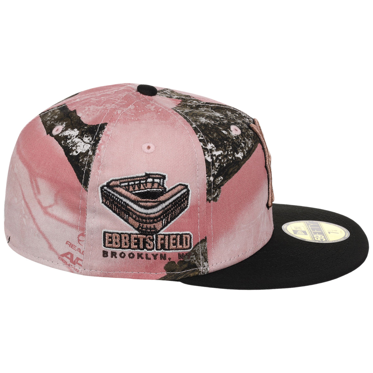 Brooklyn Dodgers MLB Pink Realtree New Era 59FIFTY