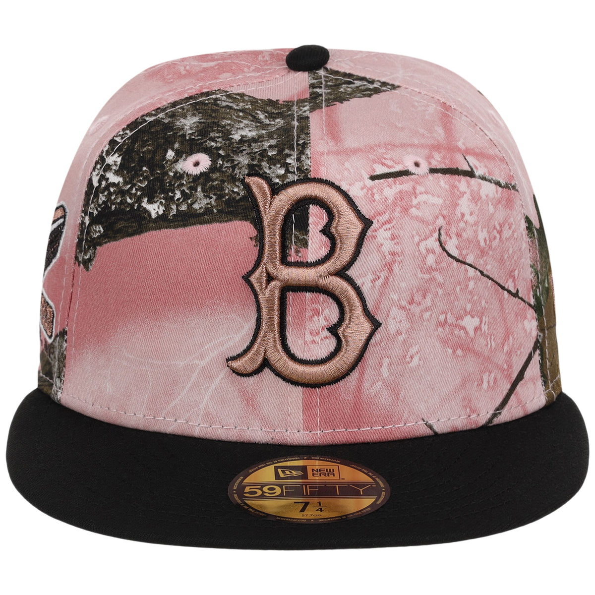 Brooklyn Dodgers MLB Pink Realtree New Era 59FIFTY