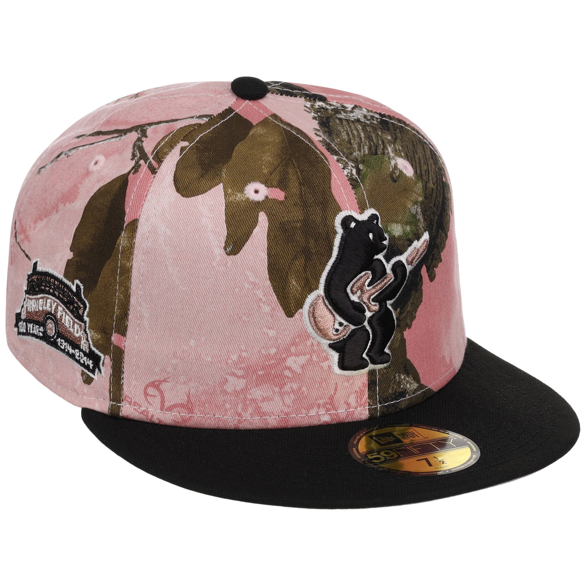 Chicago Cubs MLB Pink Realtree New Era 59FIFTY