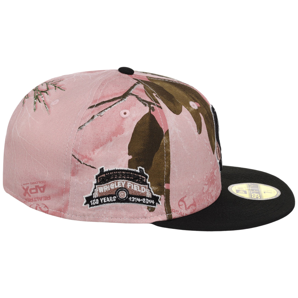 Chicago Cubs MLB Pink Realtree New Era 59FIFTY