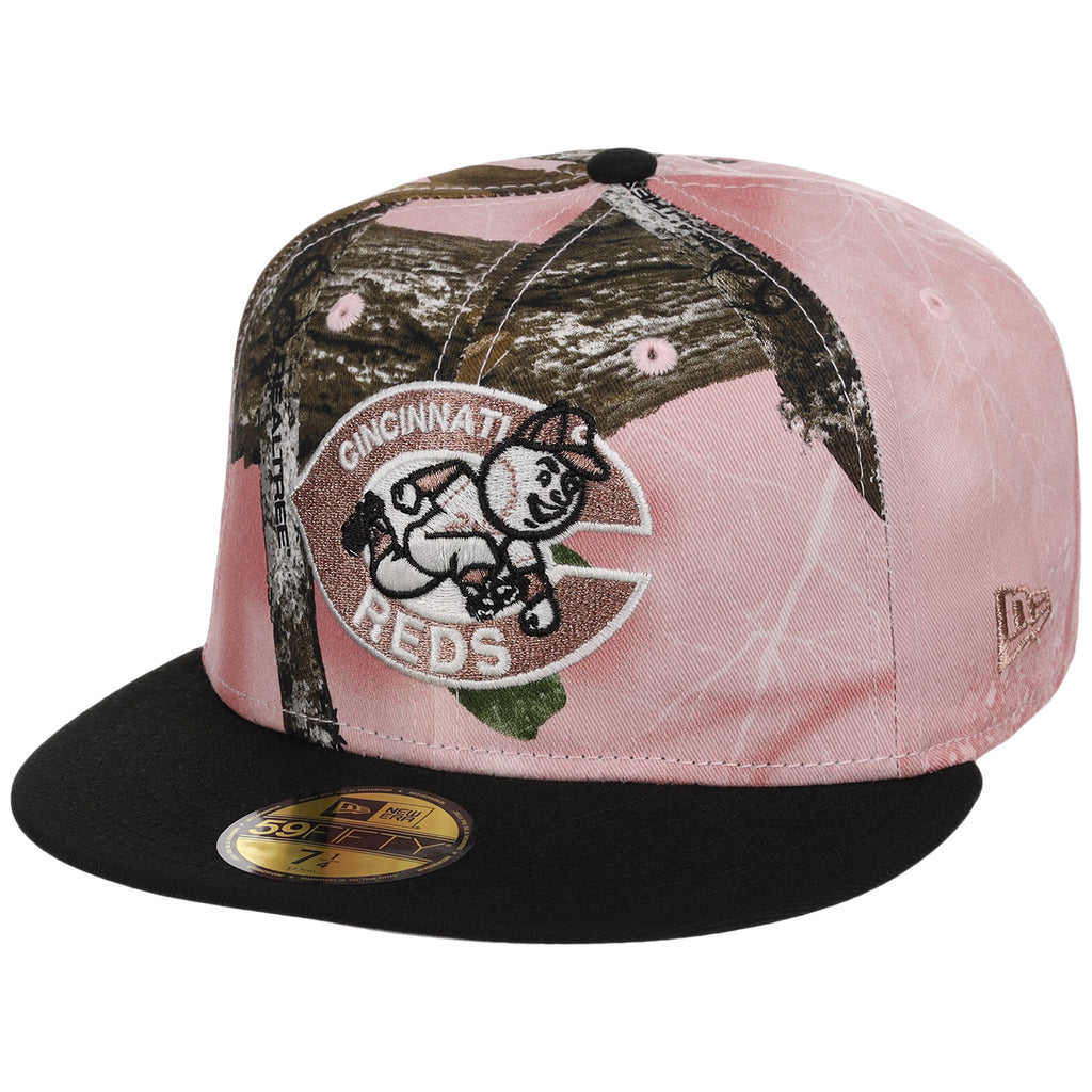 Cincinnati Reds MLB Pink Realtree New Era 59FIFTY