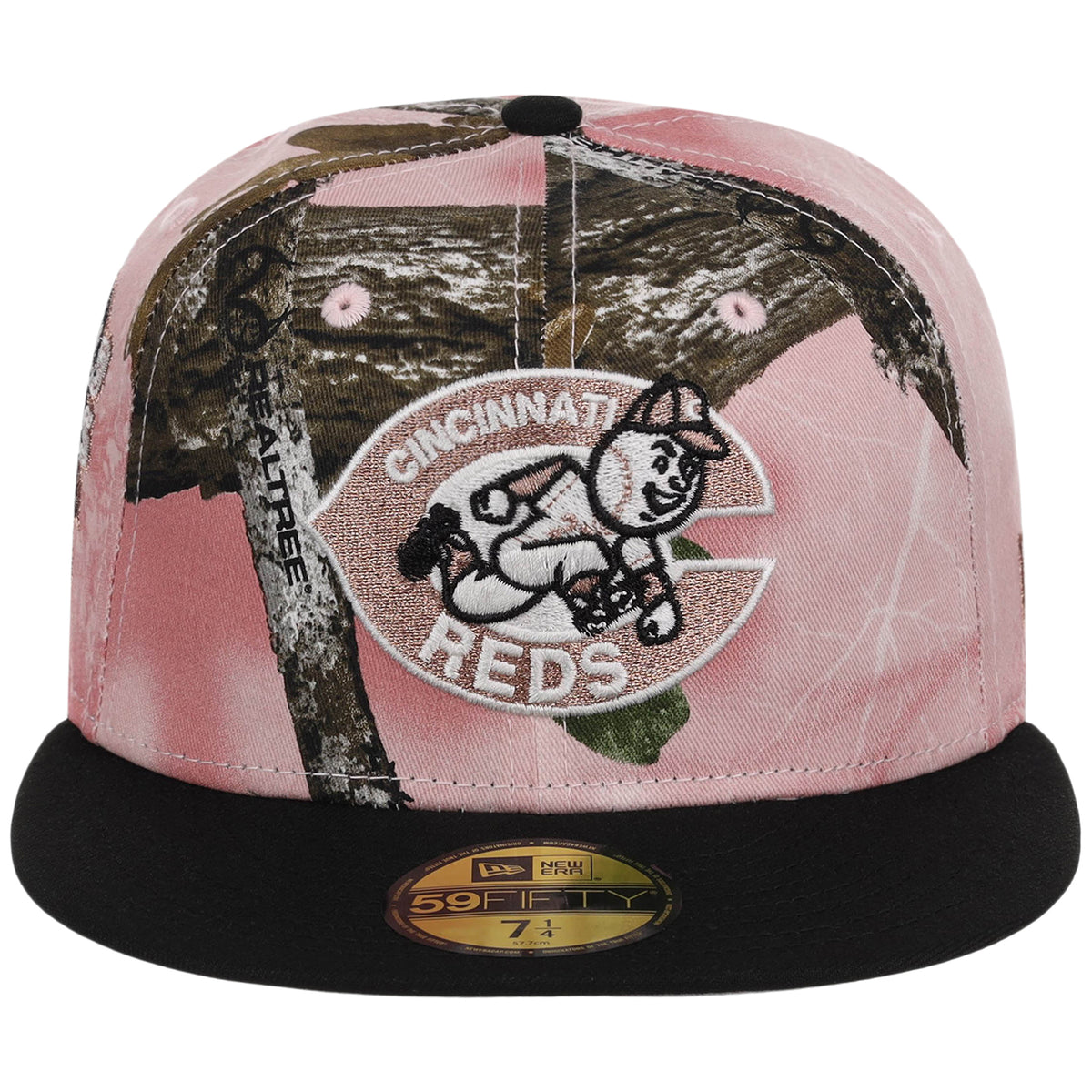 Cincinnati Reds MLB Pink Realtree New Era 59FIFTY