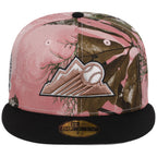 Colorado Rockies MLB Pink Realtree New Era 59FIFTY
