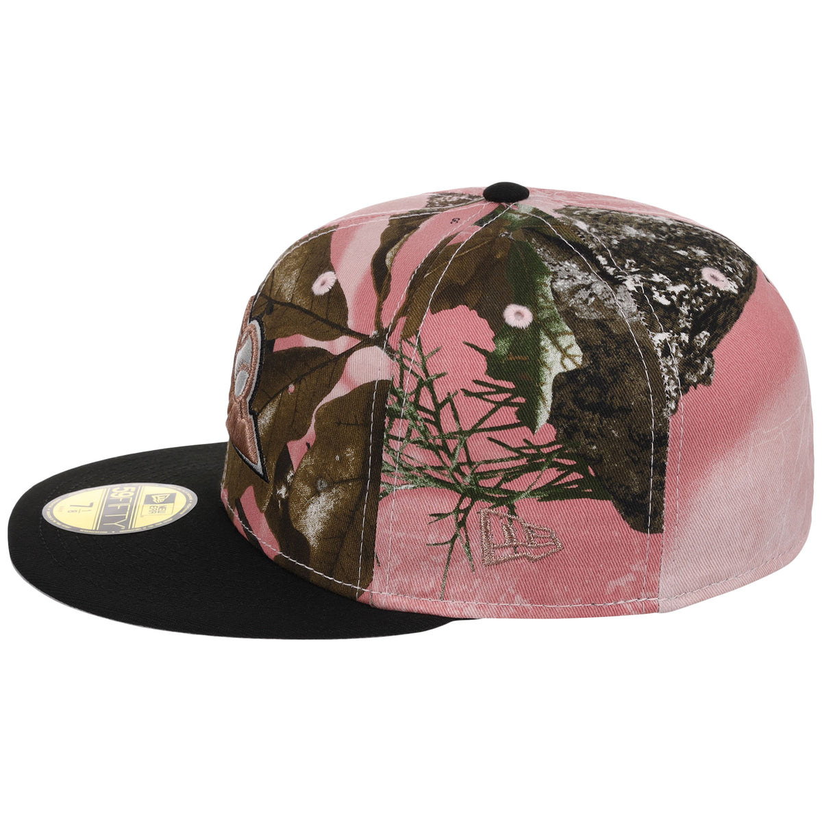 Colorado Rockies MLB Pink Realtree New Era 59FIFTY