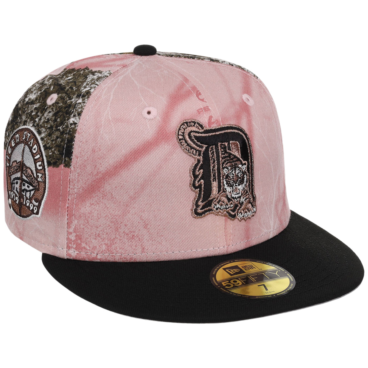 Detroit Tigers MLB Pink Realtree New Era 59FIFTY