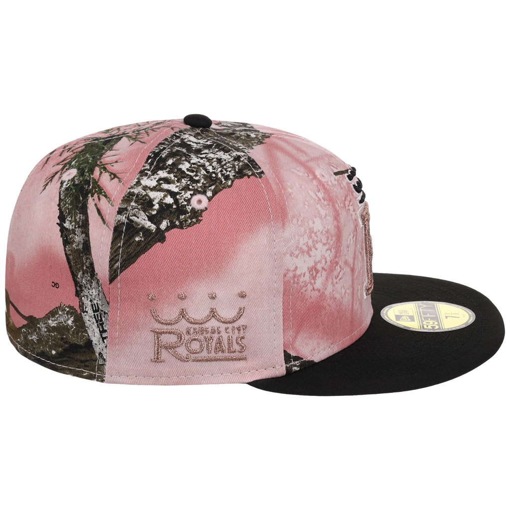 Kansas City Royals MLB Pink Realtree New Era 59FIFTY