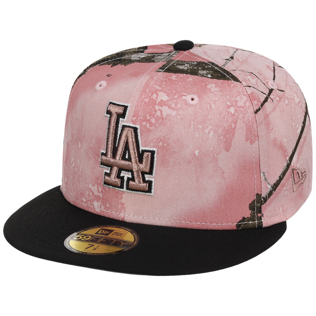 Los Angeles Dodgers MLB Pink Realtree New Era 59FIFTY