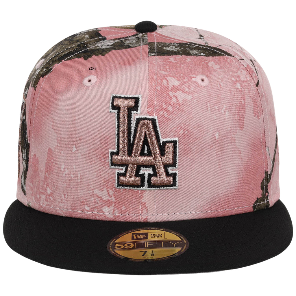 Los Angeles Dodgers MLB Pink Realtree New Era 59FIFTY