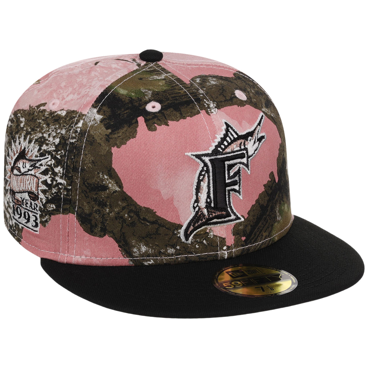 Miami Marlins MLB Pink Realtree New Era 59FIFTY