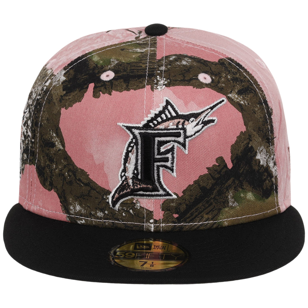 Miami Marlins MLB Pink Realtree New Era 59FIFTY