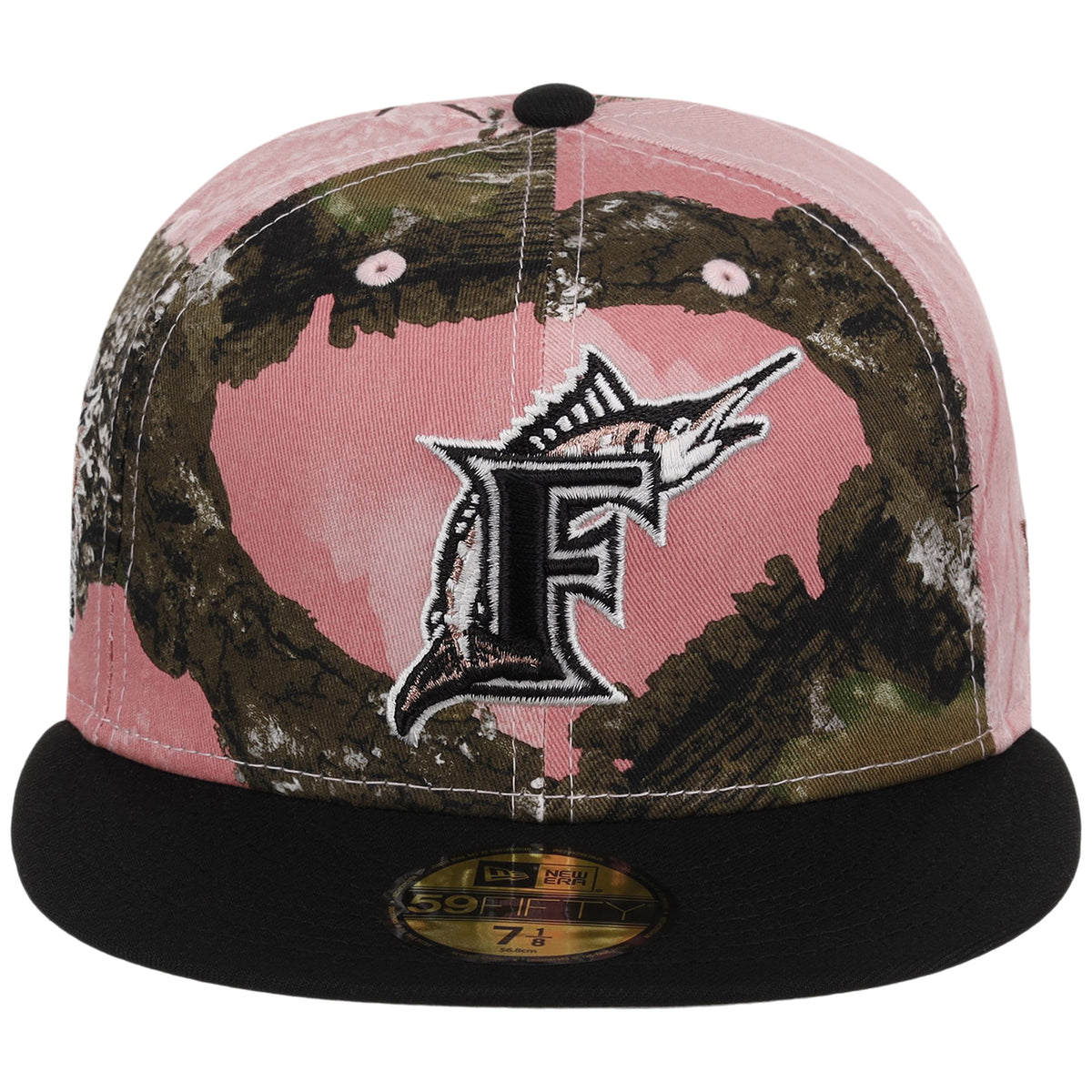Miami Marlins MLB Pink Realtree New Era 59FIFTY