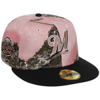 Milwaukee Brewers MLB Pink Realtree New Era 59FIFTY