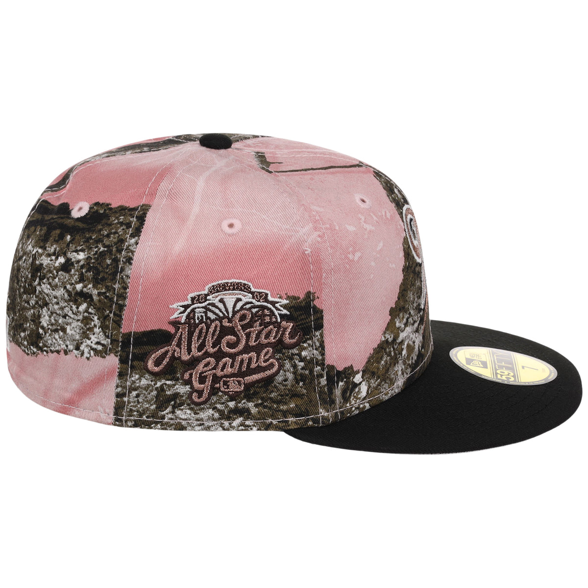 Milwaukee Brewers MLB Pink Realtree New Era 59FIFTY