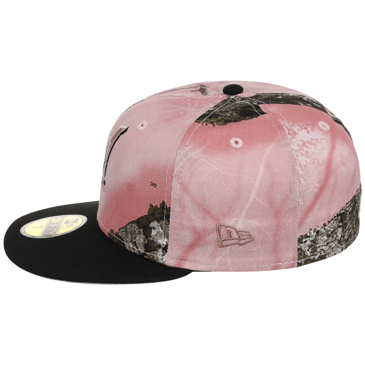 Milwaukee Brewers MLB Pink Realtree New Era 59FIFTY