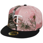 Minnesota Twins MLB Pink Realtree New Era 59FIFTY