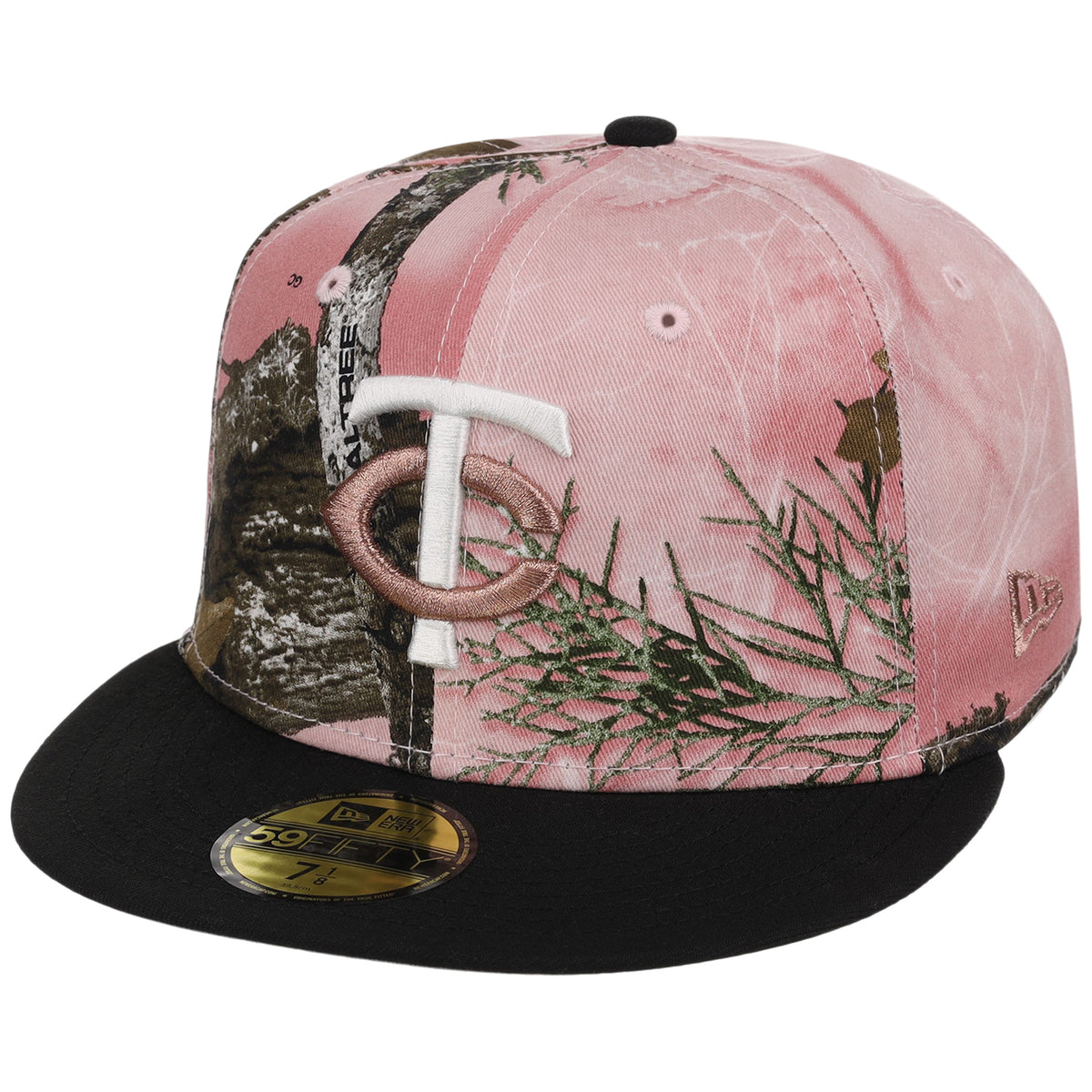 Minnesota Twins MLB Pink Realtree New Era 59FIFTY