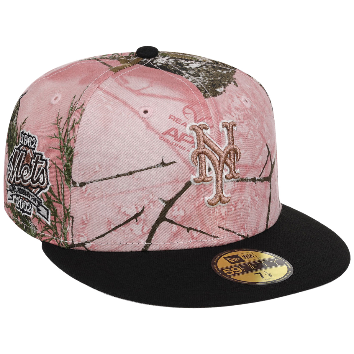 New York Mets MLB Pink Realtree New Era 59FIFTY