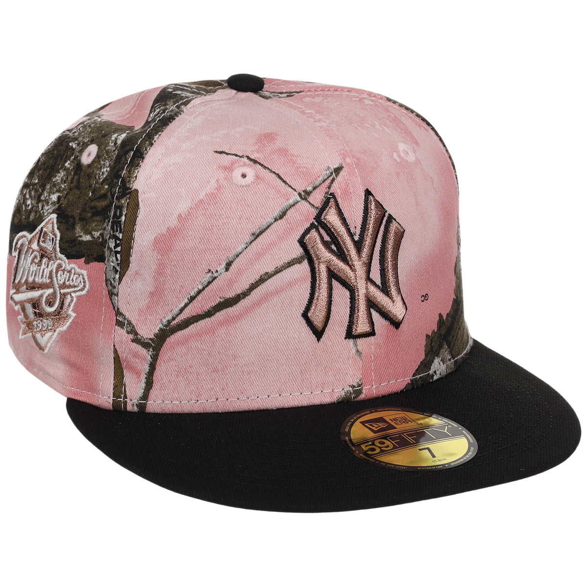 New York Yankees MLB Pink Realtree New Era 59FIFTY