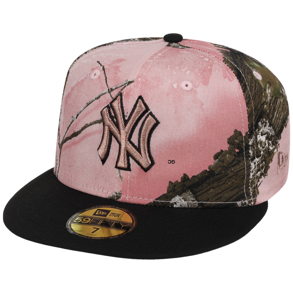 New York Yankees MLB Pink Realtree New Era 59FIFTY